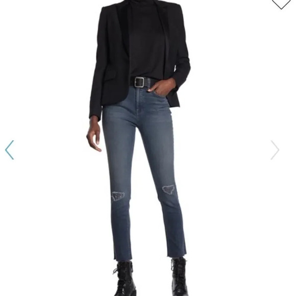 NWT Rag & Bone Alec High Rise Skinny Ankle Jeans - Picture 3 of 13